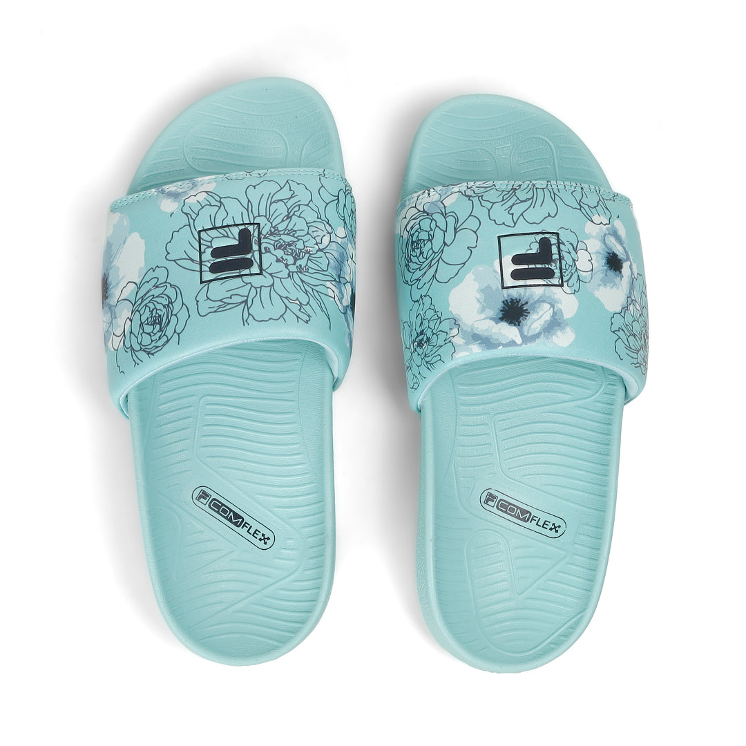 Fila Women Teal Senna Slides