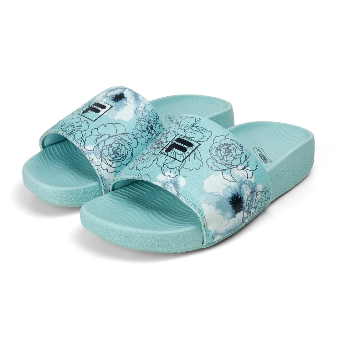 Fila Women Teal Senna Slides