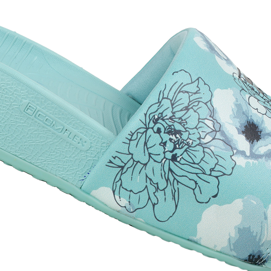 Fila Women Teal Senna Slides