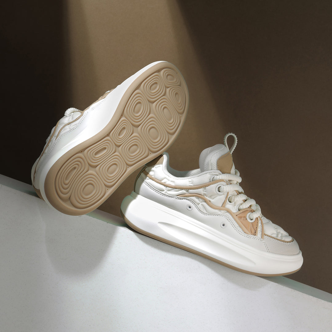 Fila Women Beige Tss Moon Shoes