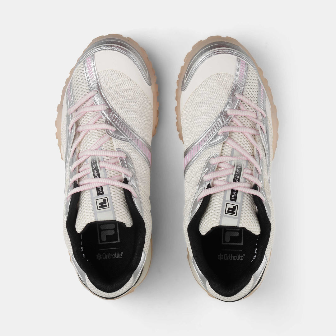 Fila Women White-Silver Echappe Ms V2 Shoes