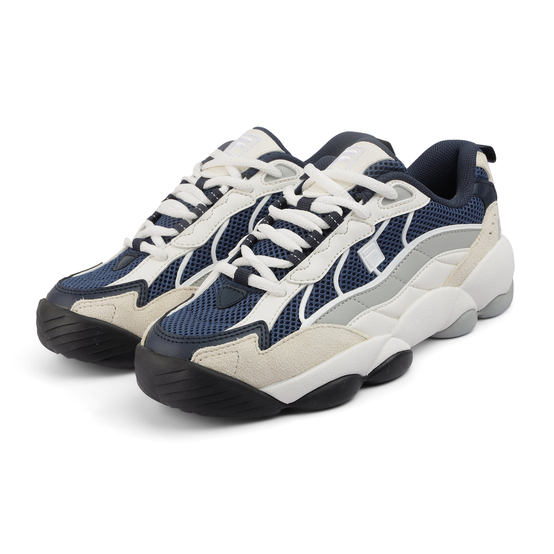 Fila Women White Wavy Spaghetti Shoes