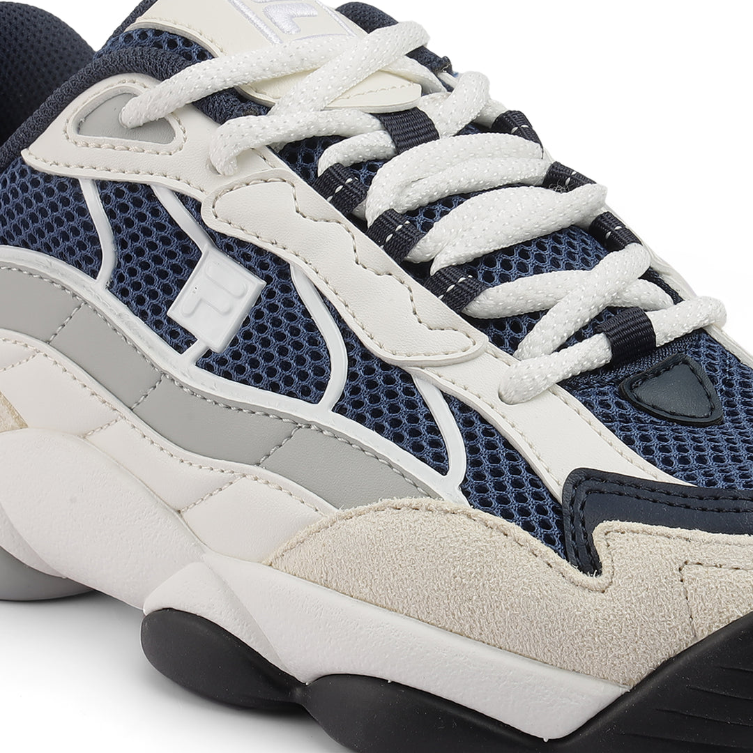 Fila Women White Wavy Spaghetti Shoes