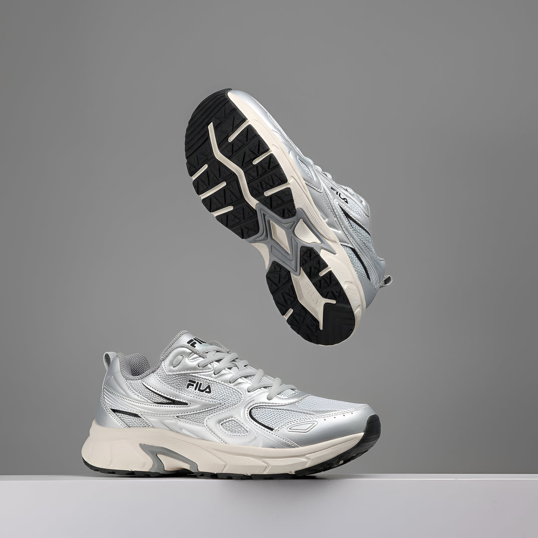 Fila Women Silver Retro Running 3 Shoe