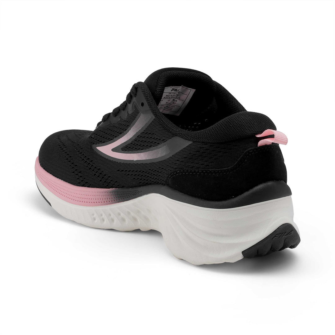 Fila Women Black-Pink Max Running Shoe