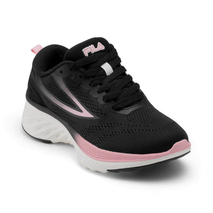 Fila Women Black-Pink Max Running Shoe