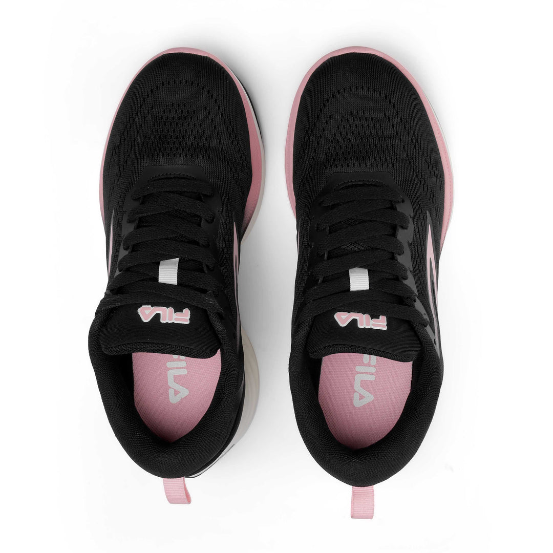 Fila Women Black-Pink Max Running Shoe