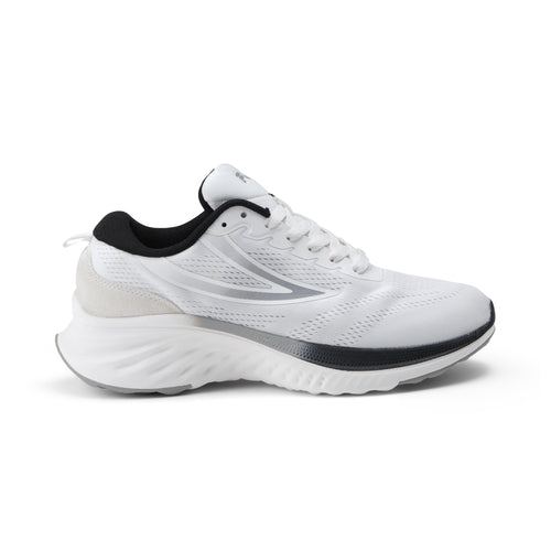 Fila Men White-Black Max Running Shoe
