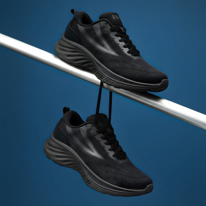 Fila Men Black Max Running Shoe