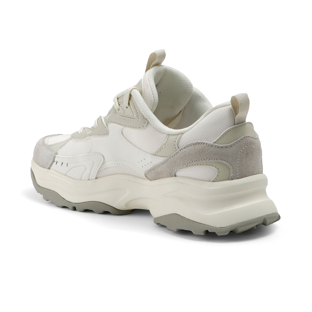 Fila Unisex Beige Wavy Block Shoe