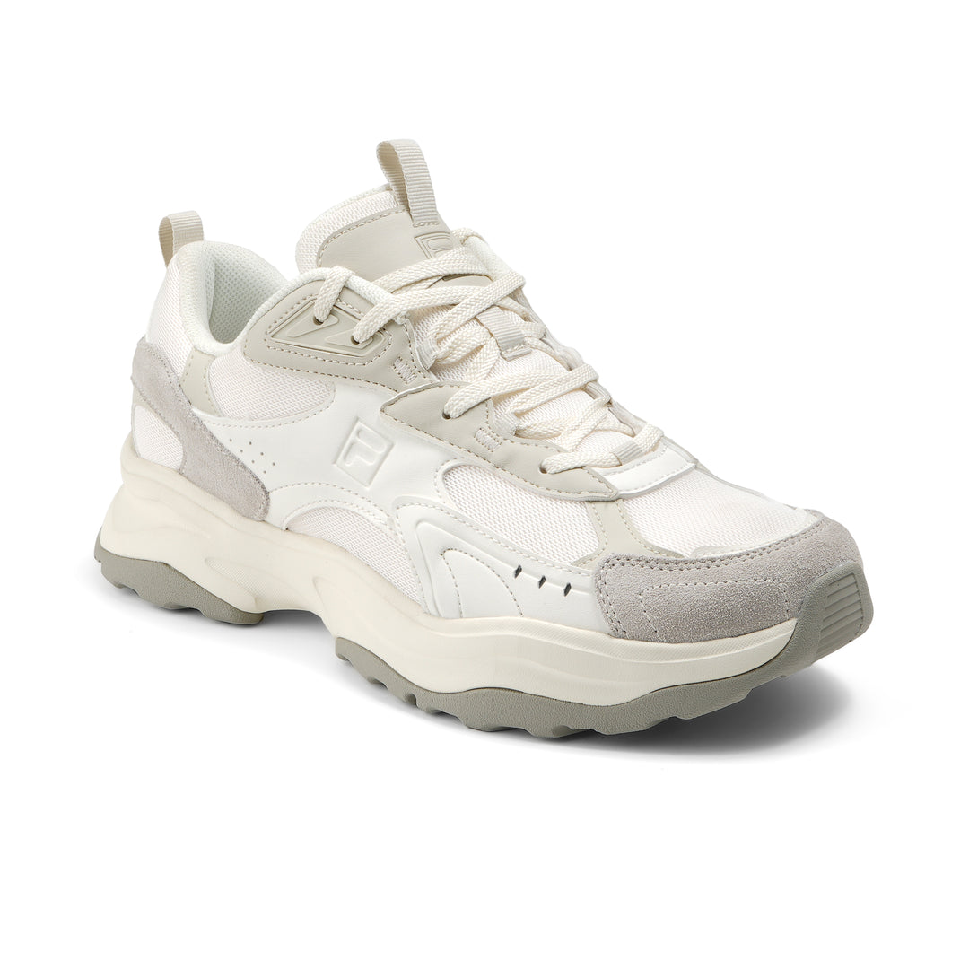 Fila Unisex Beige Wavy Block Shoe