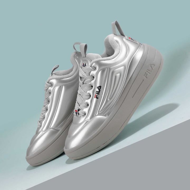 Fila Women Silver Superbubble Shoes