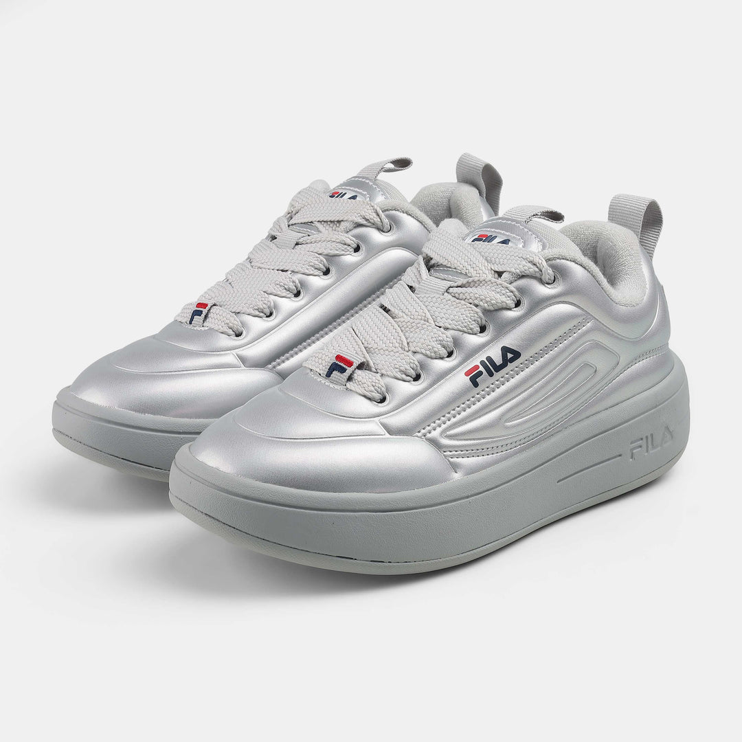 Fila Women Silver Superbubble Shoes