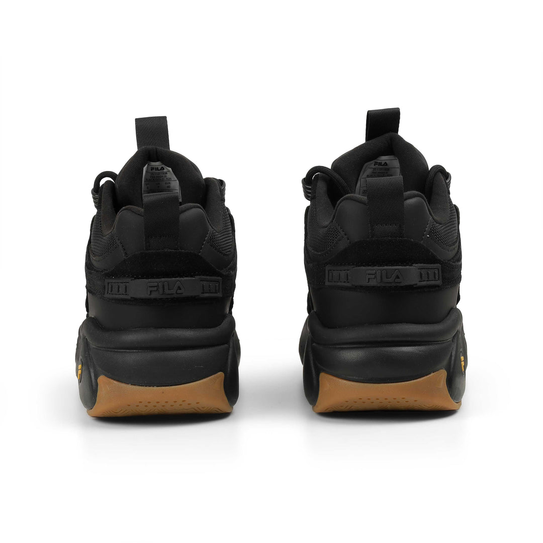 Fila Men Black-Gold Tss High Sneakers