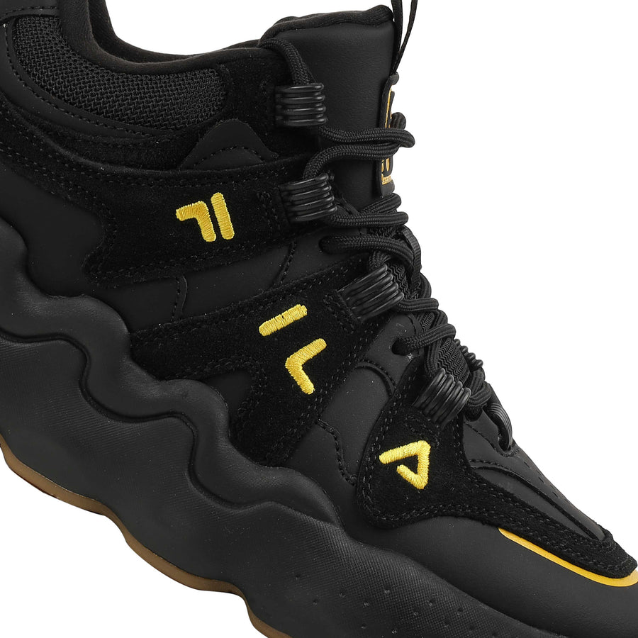 Fila Men Black-Gold Tss High Sneakers – Fila India