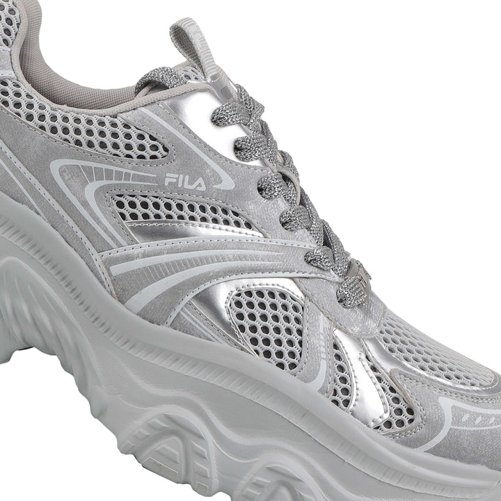 Fila Women Silver Envi Melani Metallic Shoes