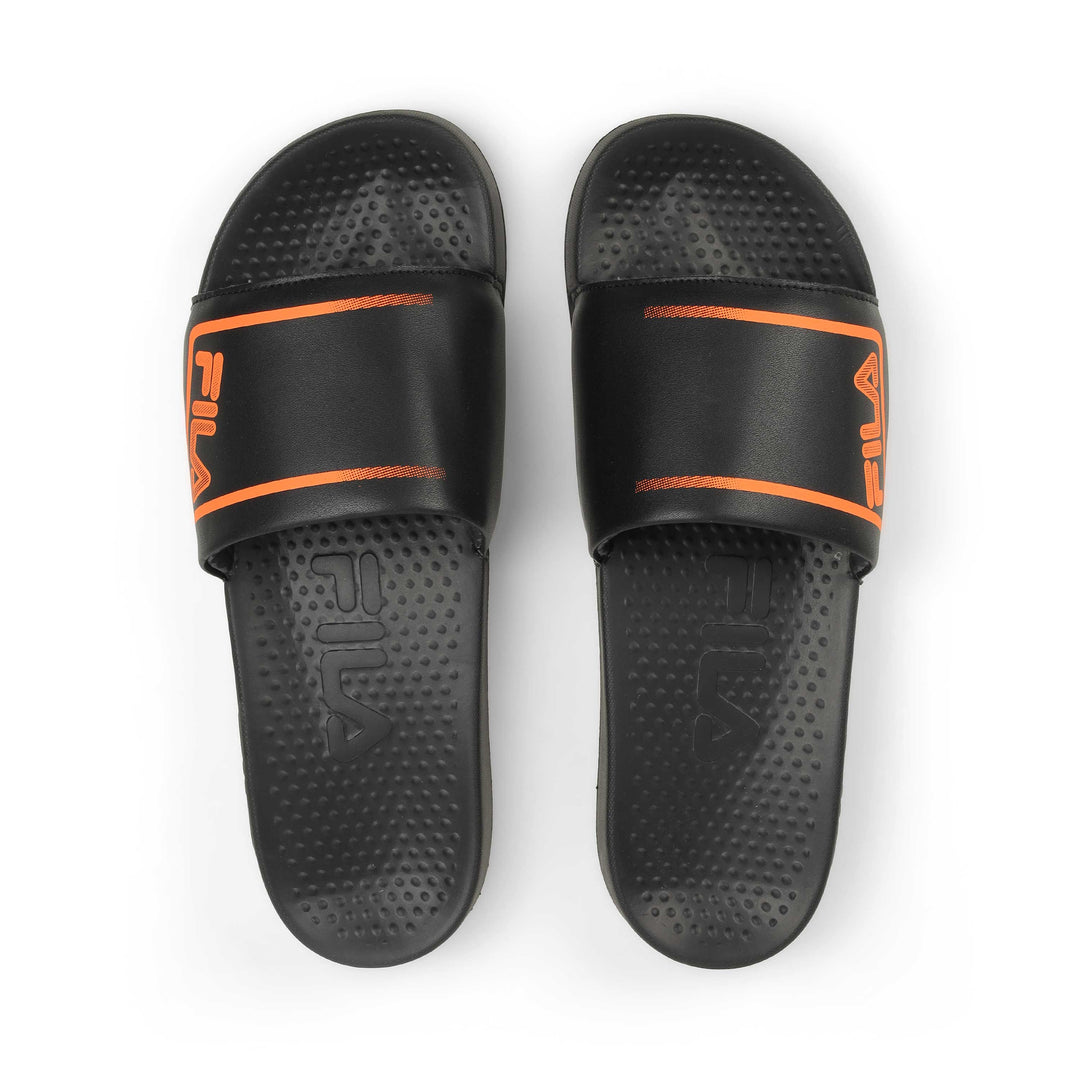 Fila Men Black  Ammer Slides