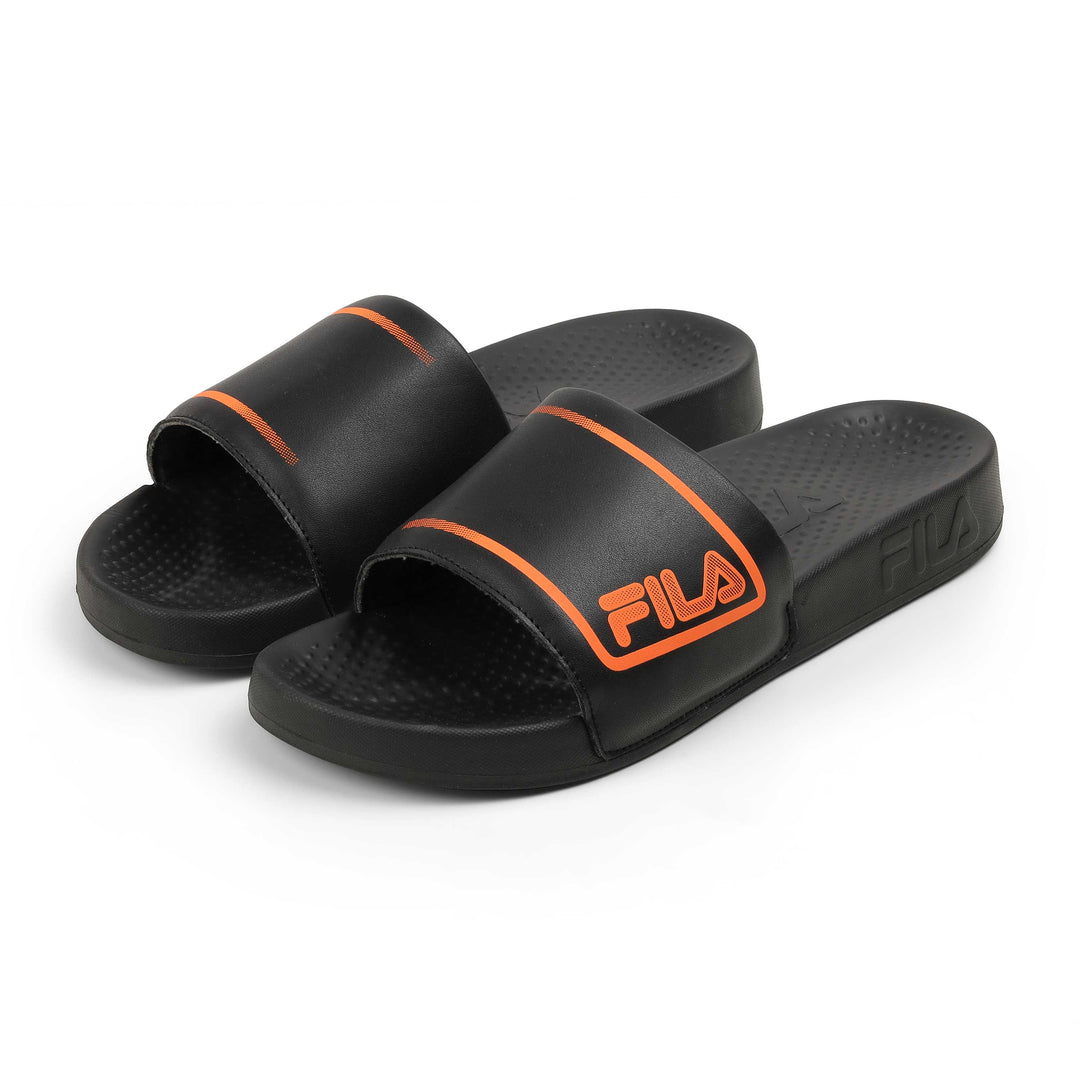 Fila Men Black  Ammer Slides