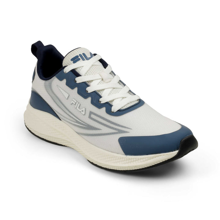 Fila Men White-Navy Tekno Shoes