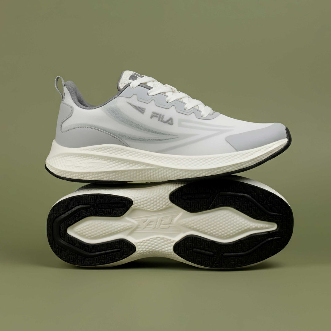 Fila Men White-Grey Tekno Shoes