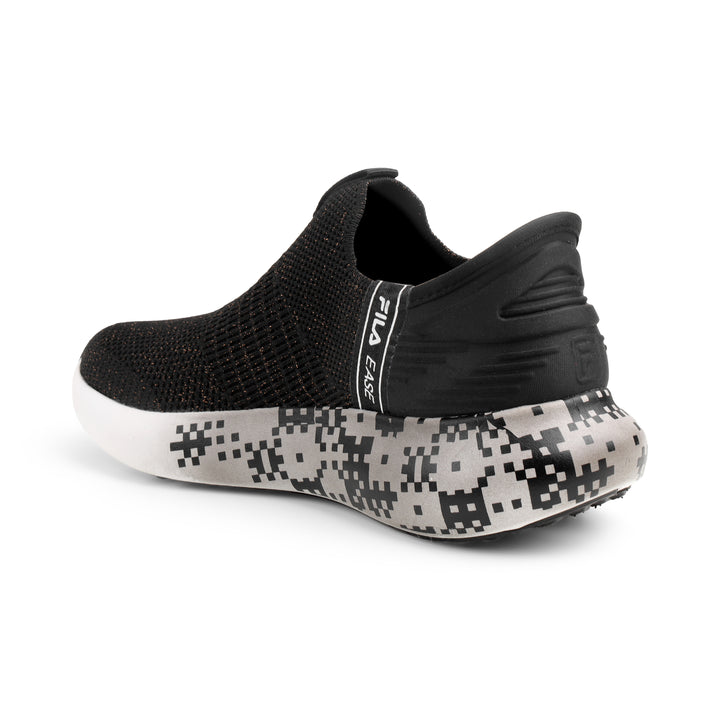 Fila Women Black Ease Glitz Shoes