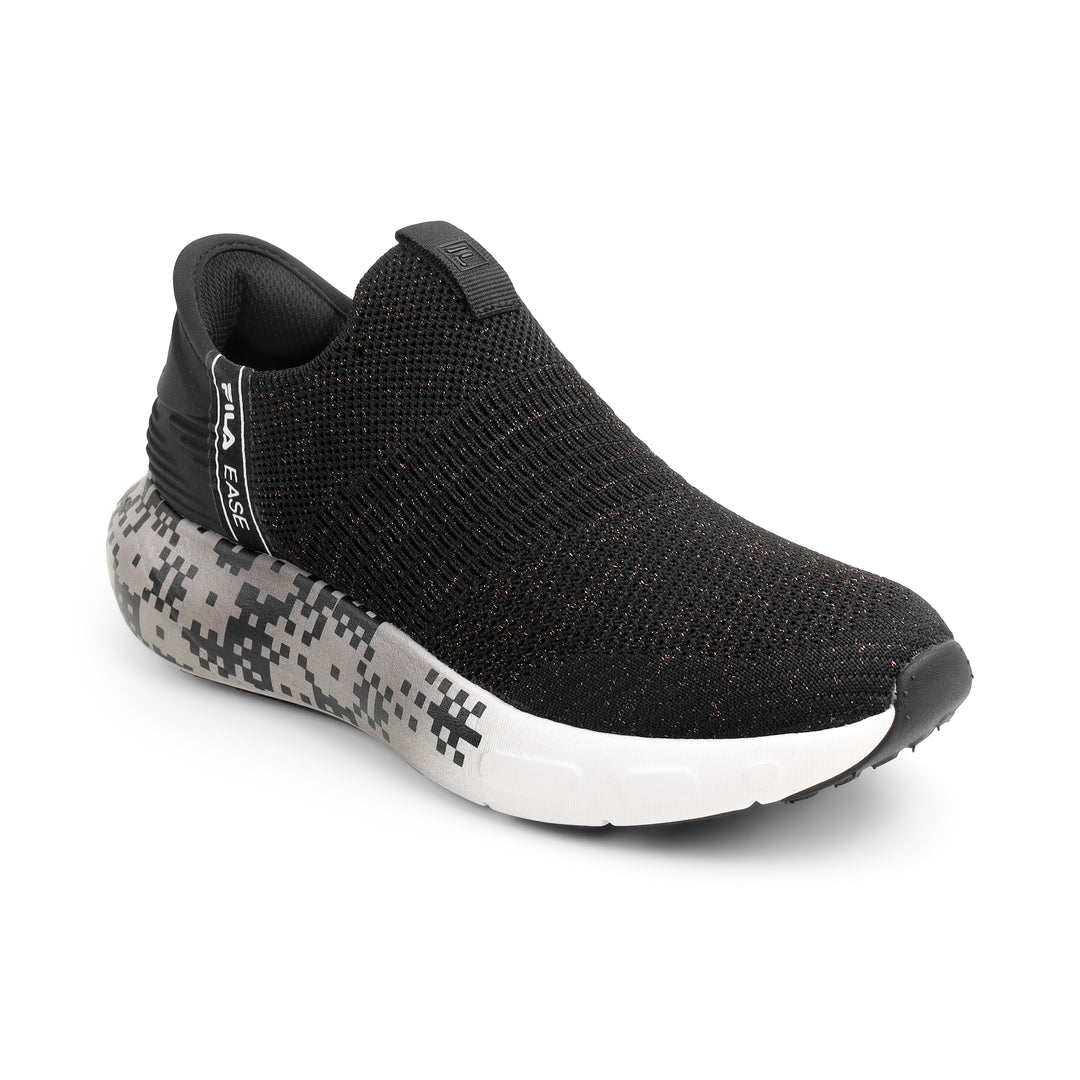 Fila Women Black Ease Glitz Shoes
