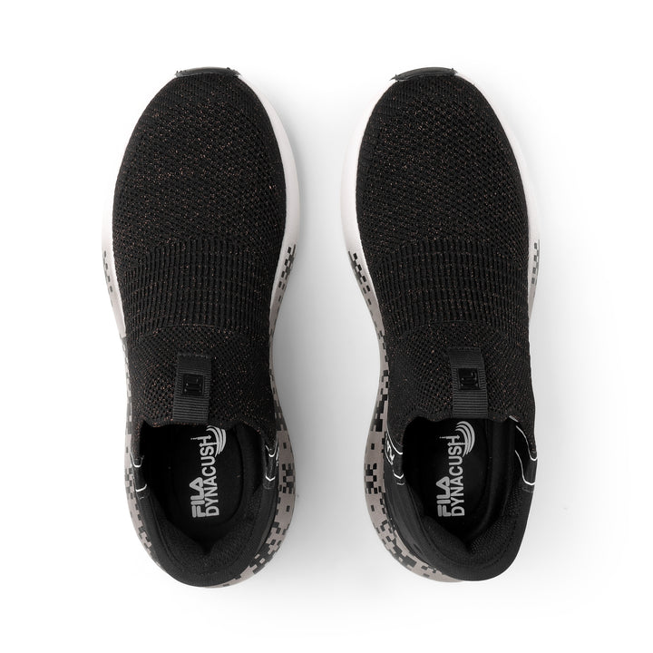 Fila Women Black Ease Glitz Shoes