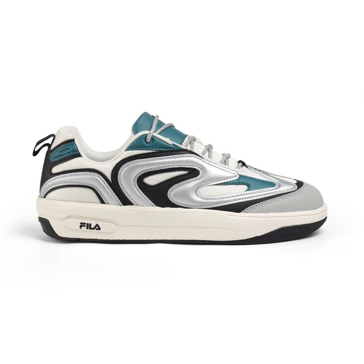 Fila Men White-Teal Dazer Shoes