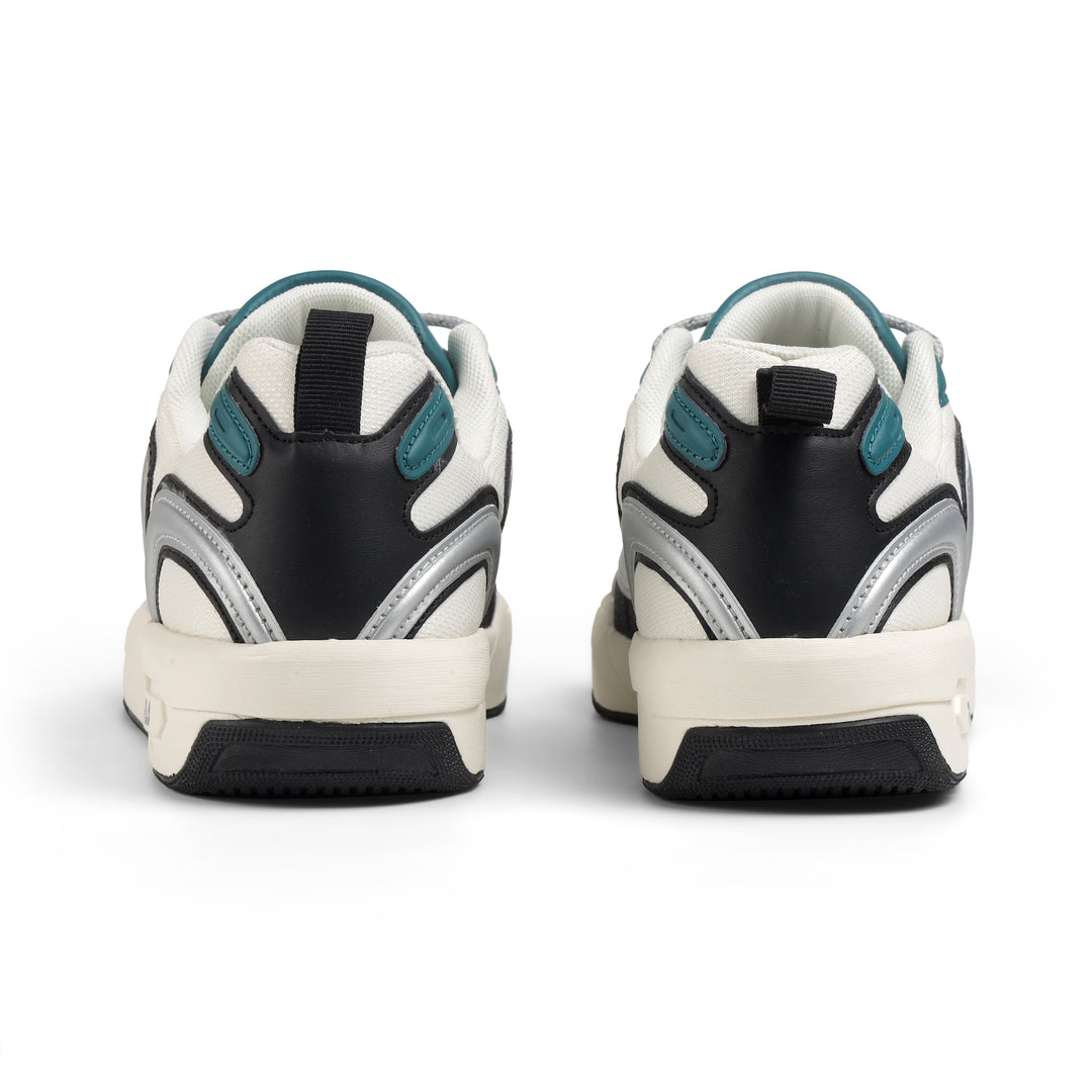 Fila Men White-Teal Dazer Shoes