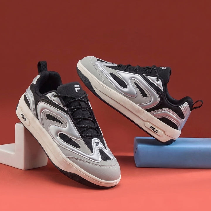 Fila Men Black-Silver Dazer Shoes