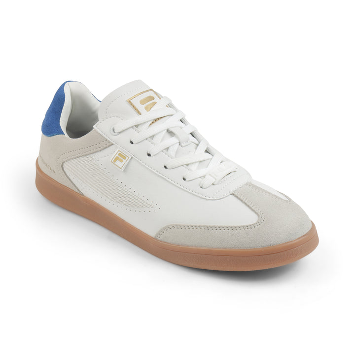 Fila Men White - Navy Asher Suede Shoes