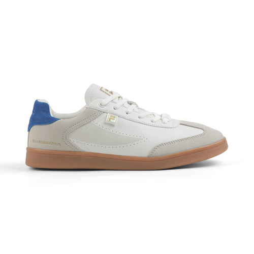 Fila Men White - Navy Asher Suede Shoes