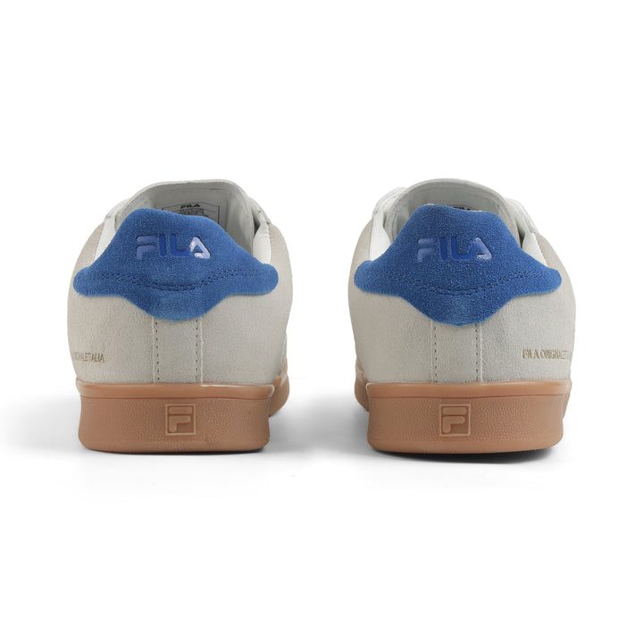 Fila Men White - Navy Asher Suede Shoes