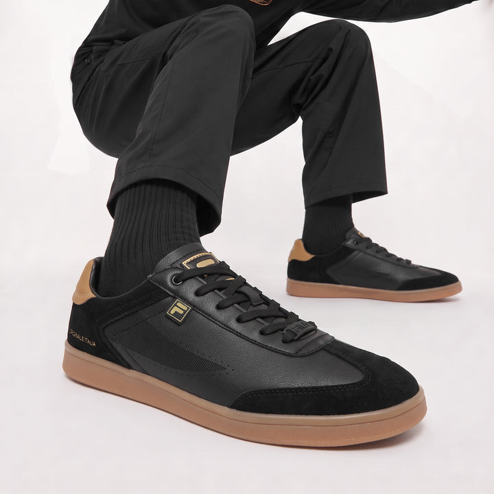 Fila Men Black - Brown Asher Suede Shoes