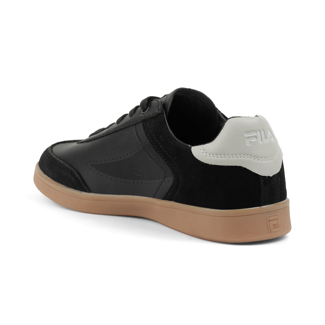 Fila Men Black-Grey Asher Suede Shoes