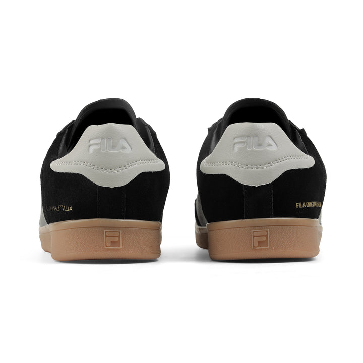 Fila Men Black-Grey Asher Suede Shoes