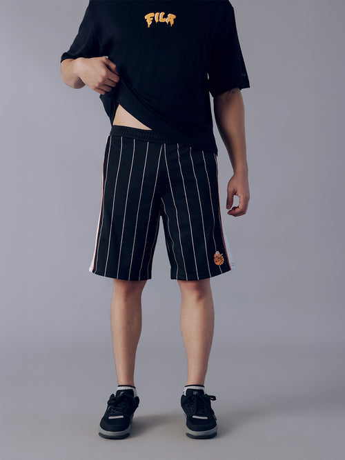 Fila Unisex Black Barkley Shorts