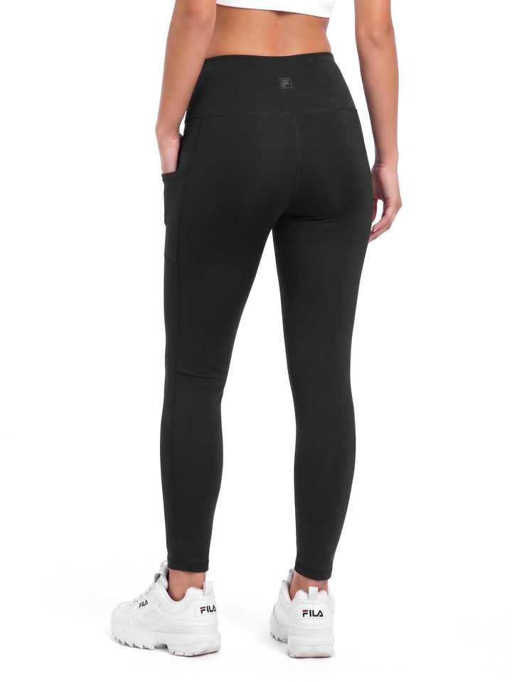 Fila Women Black Hillie Legging