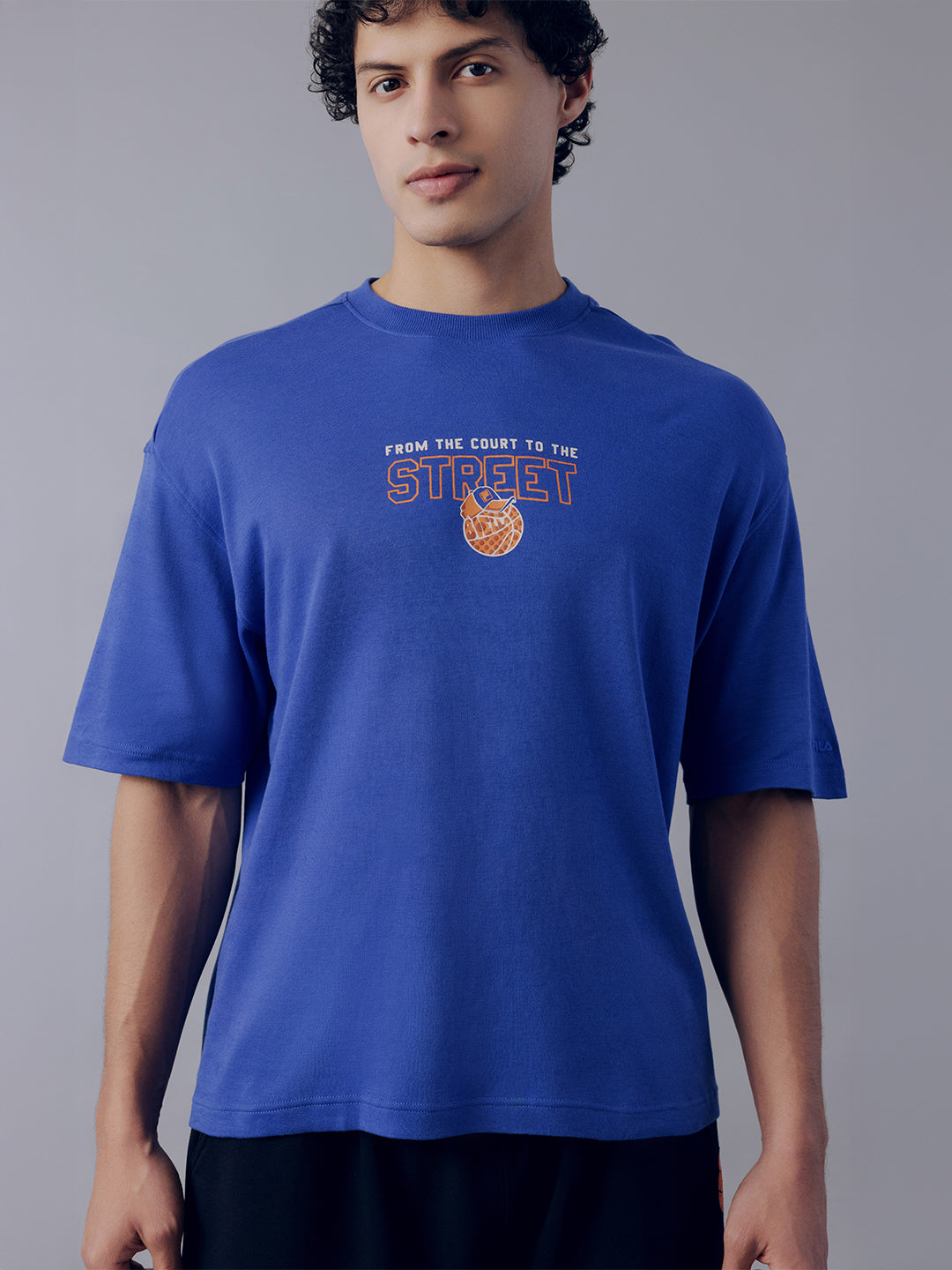 Fila Unisex Blue Reed T-Shirt