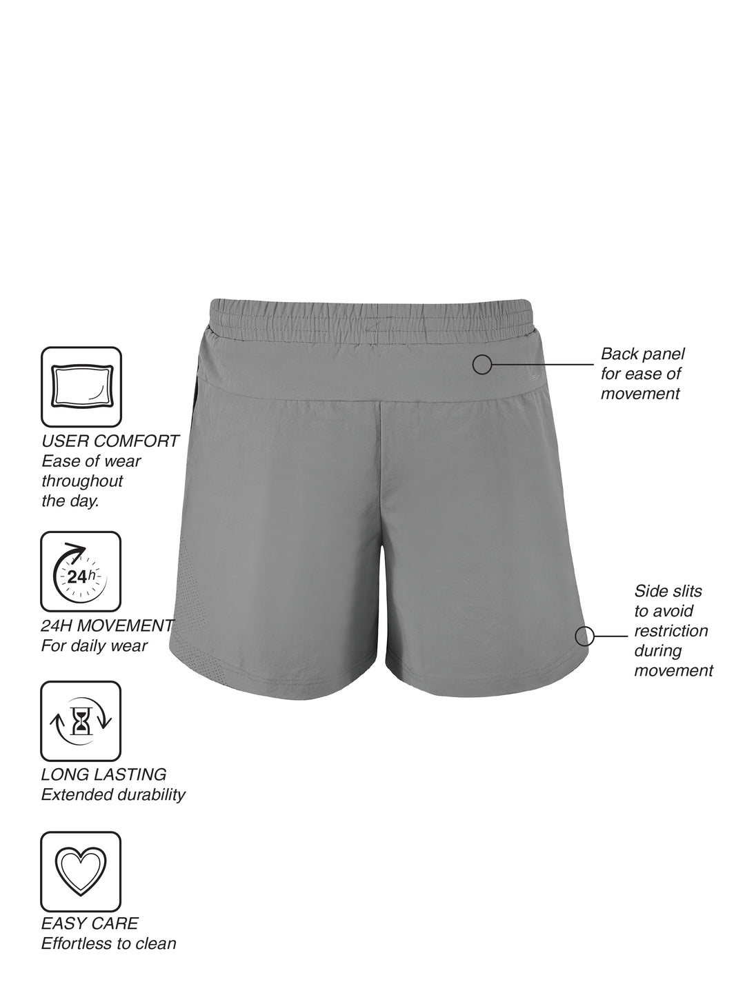 Fila Men Quietgrey Blake Shorts