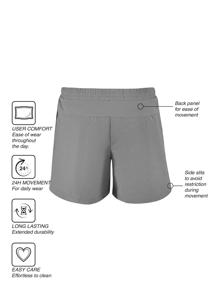 Fila Men Quietgrey Blake Shorts