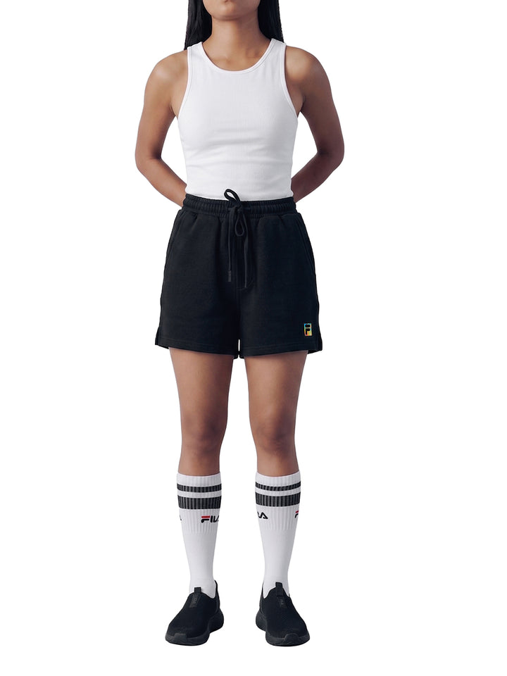 Fila Women Black Zuri Shorts