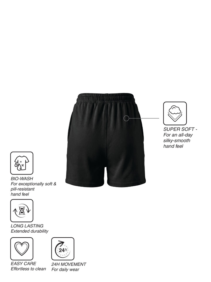 Fila Women Black Zuri Shorts