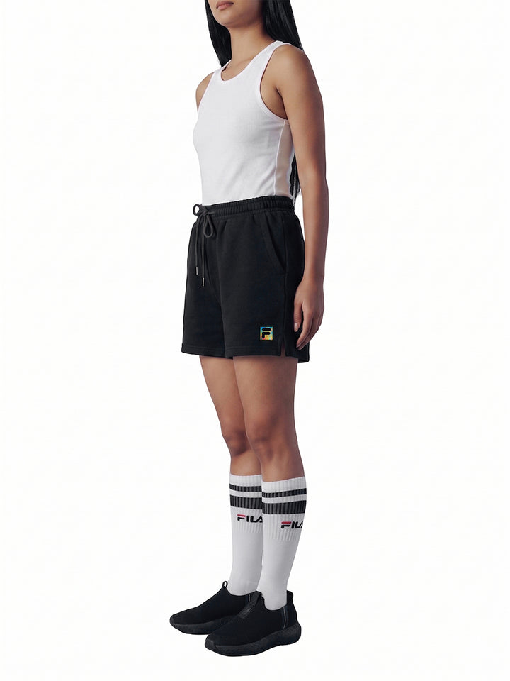 Fila Women Black Zuri Shorts