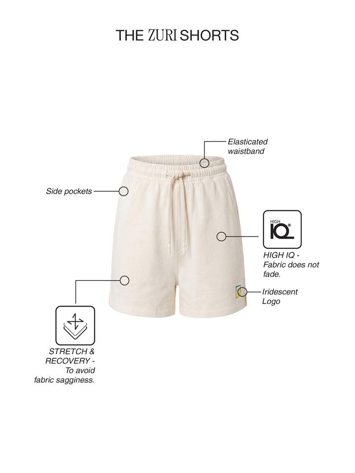 Fila Women Off White Zuri Shorts