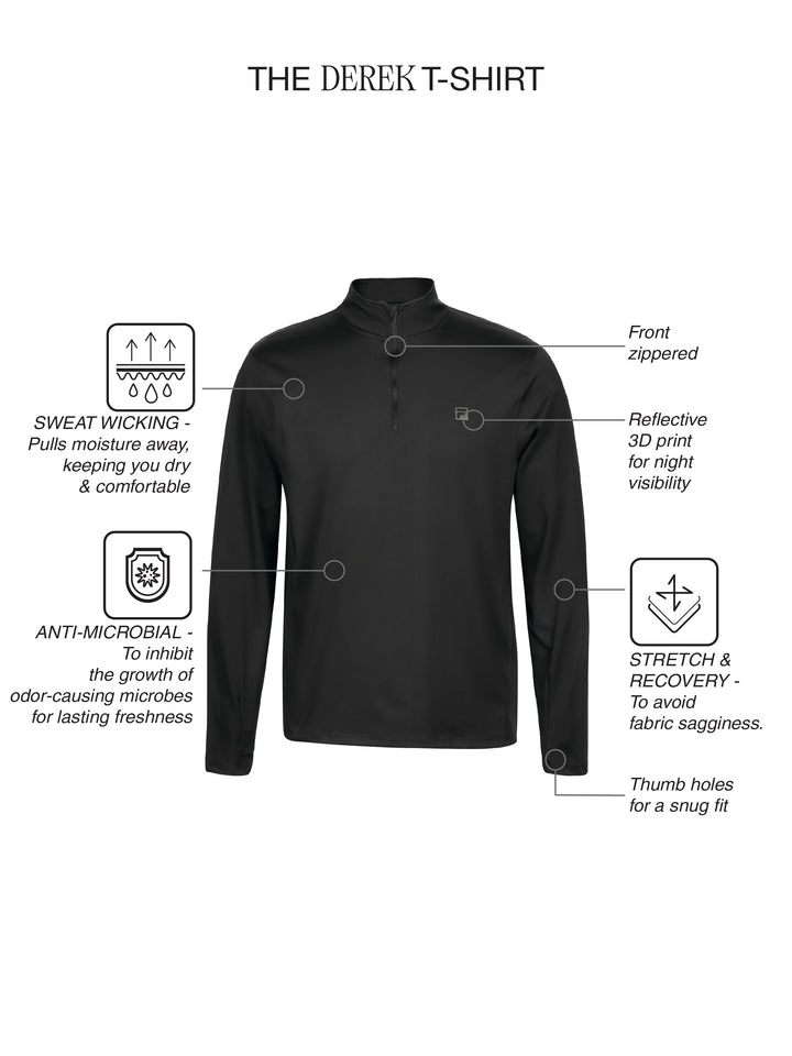 Fila Men Black Derek T Shirt