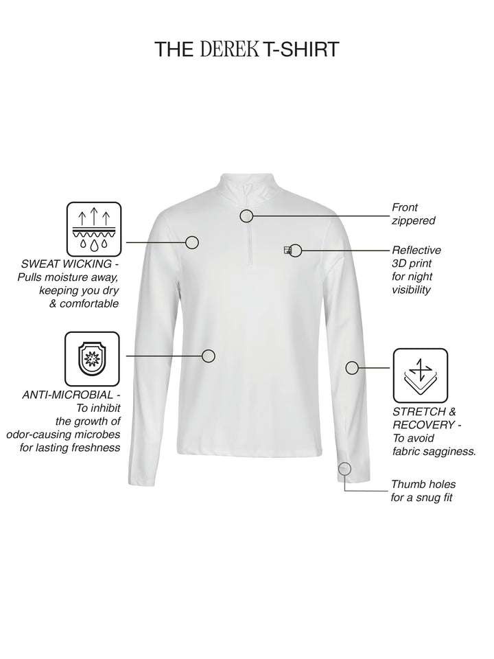 Fila Men White Derek T Shirt