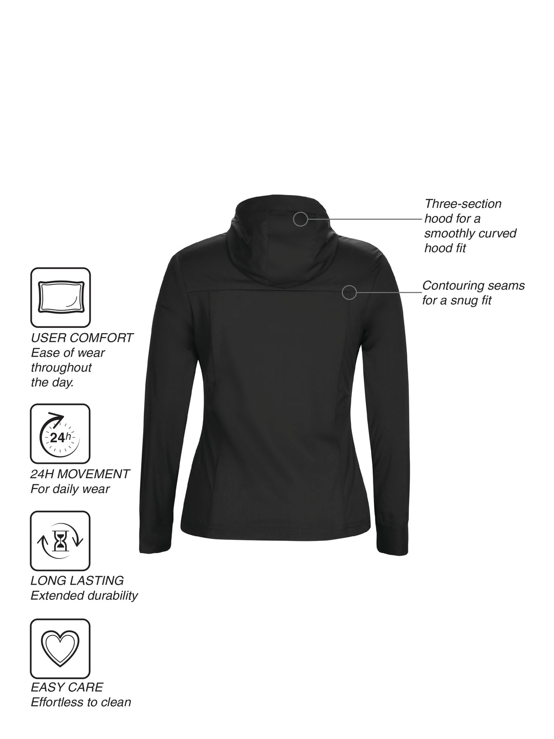Fila Women Black Katrin Jacket