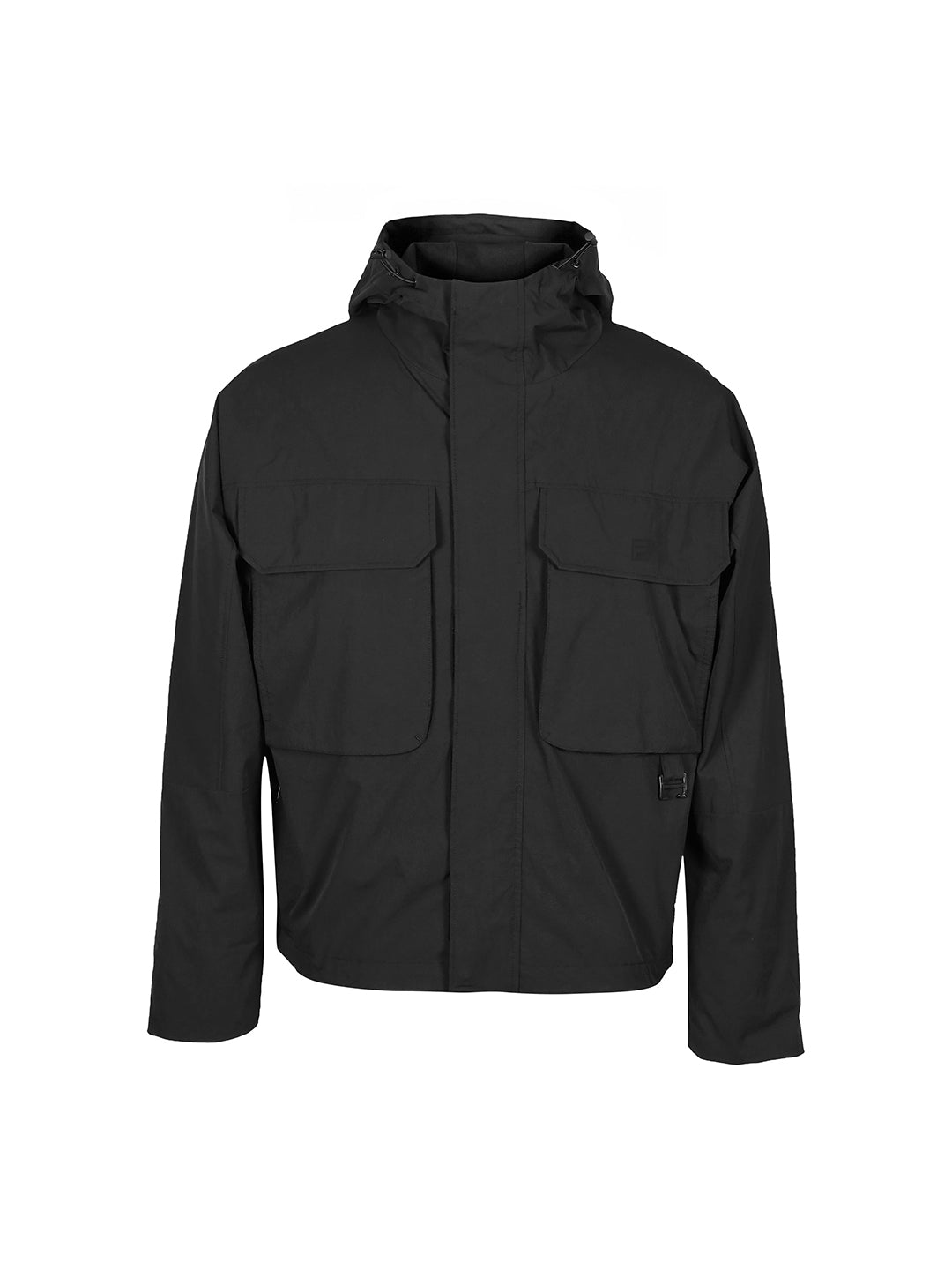 Fila Unisex Black Futura Woven Jacket