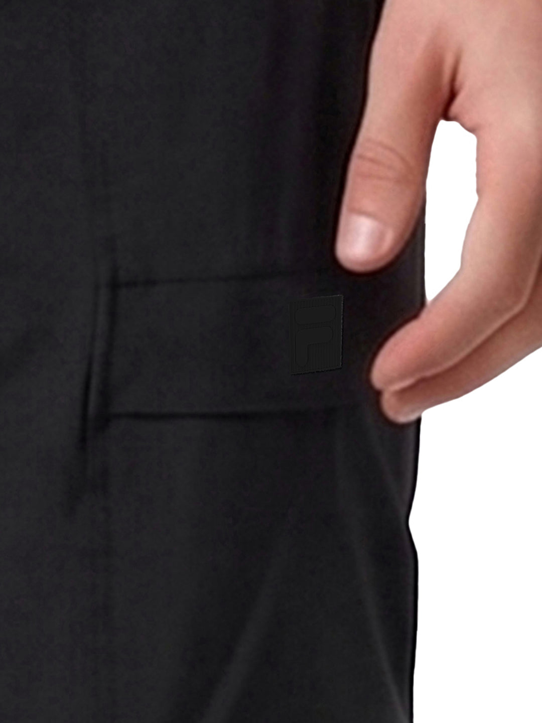 Fila Unisex Black Futura Woven Pants
